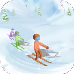 雪地竞速3d最新版(snow race 3d)